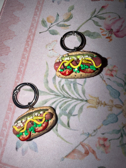 Chicago Style Hot Dog Pet ID Tag
