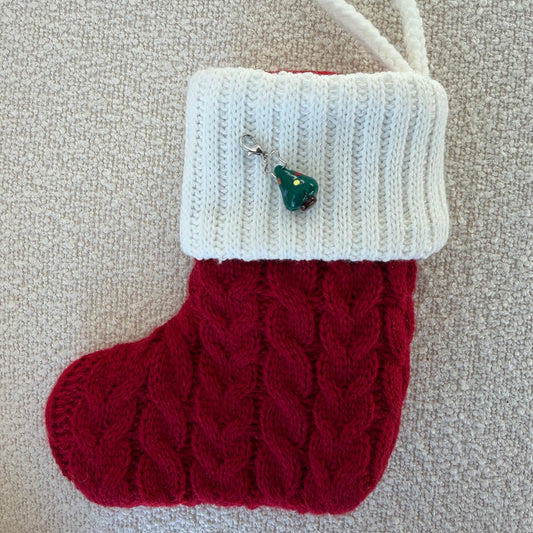 Christmas Tree Collar Charm