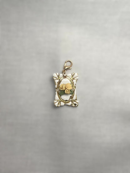 Juliette Floral Pet ID Tag