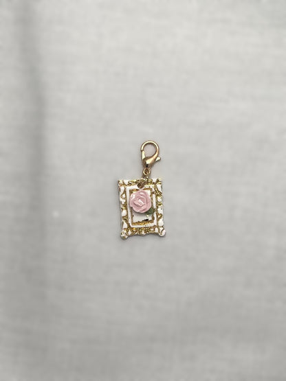 Lilette Mini Floral Pet ID Tag