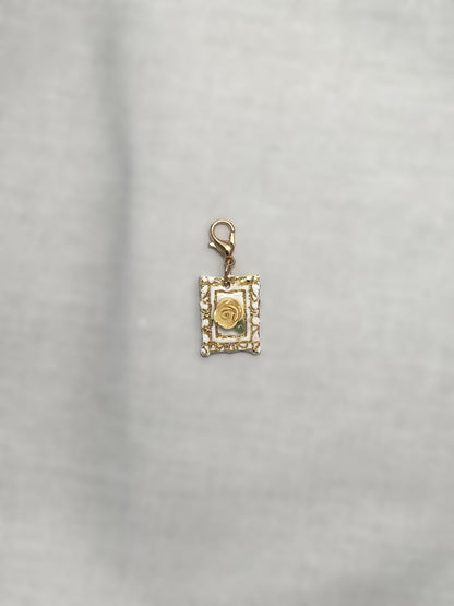 Lilette Mini Floral Pet ID Tag