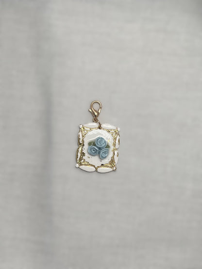 Catherine Floral Pet ID Tag