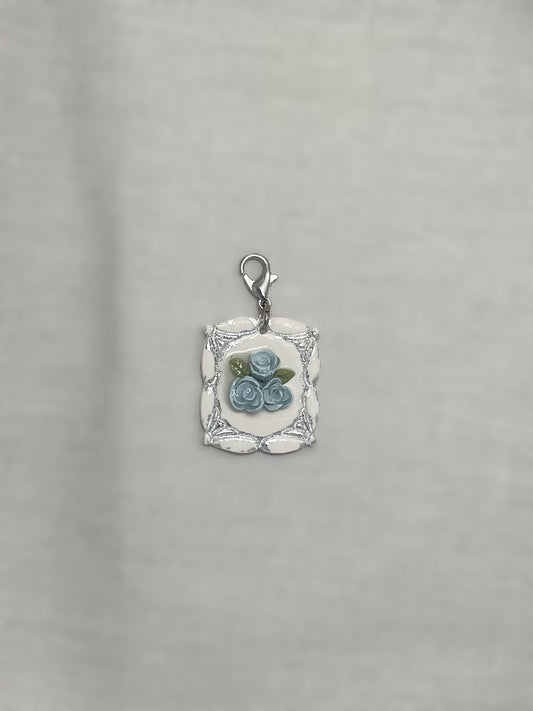 Catherine Floral Pet ID Tag