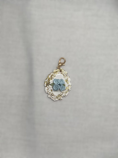 Anne Floral Pet ID Tag