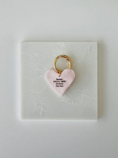 Simple Engraved Pet ID Tag
