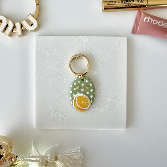 Cottage Citrus Orange ID Tag