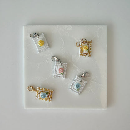 Lilette Mini Floral Pet ID Tag