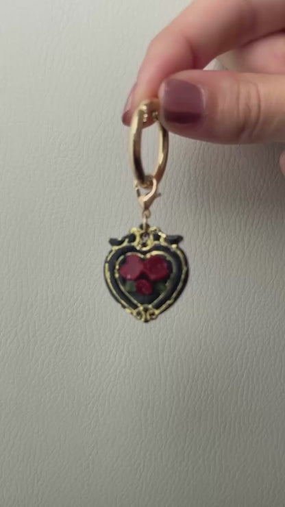 Anne Floral Pet ID Tag