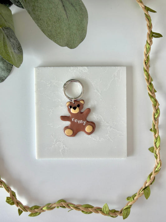 Cuddly Teddy Bear Pet Tag
